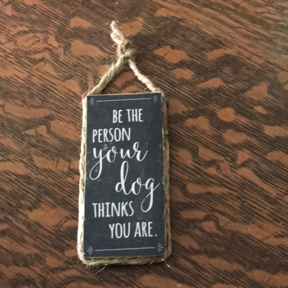 4/$15 Handcrafted Mini Wood Sign